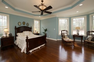Model Home Master Bedroom
