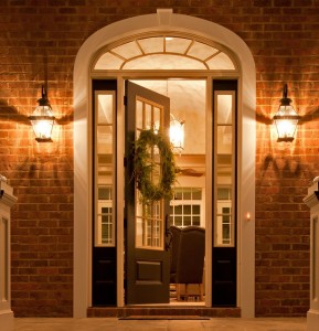 Liberty Ridge Door at Twilight