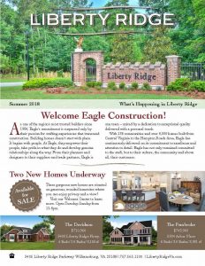 Liberty Ridge Newsletter Summer 2018